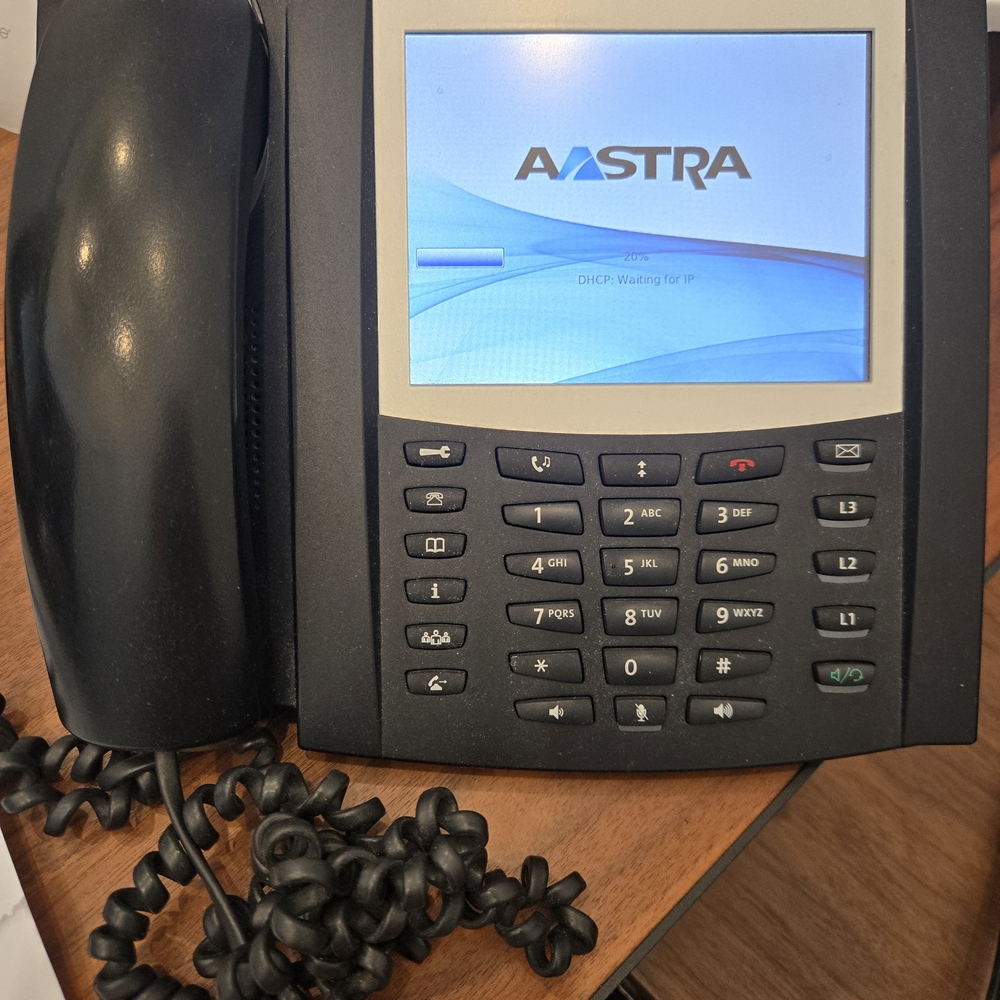 Aastra Black Networking Phone Model 6739i